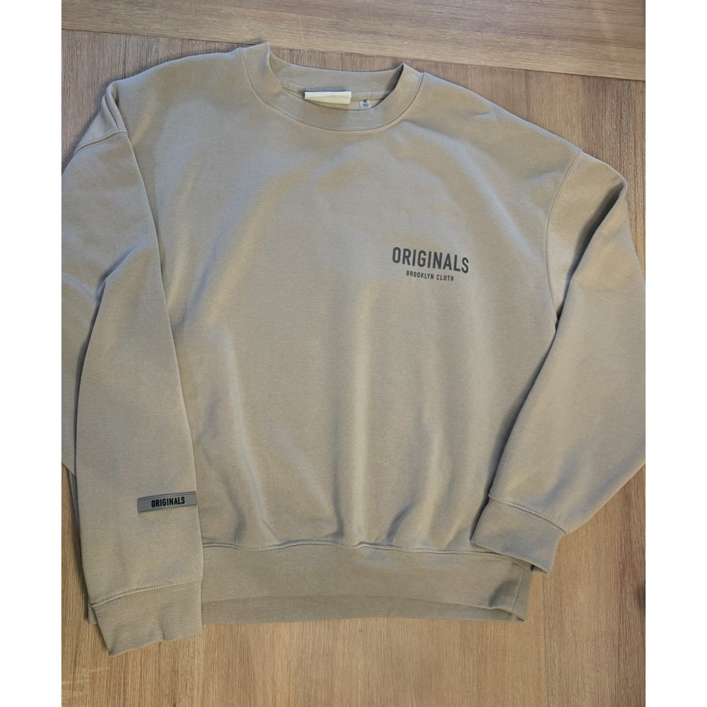 Originals Brooklyn Cloth Crewneck Sweatshirt Adult Medium  Streetwear
